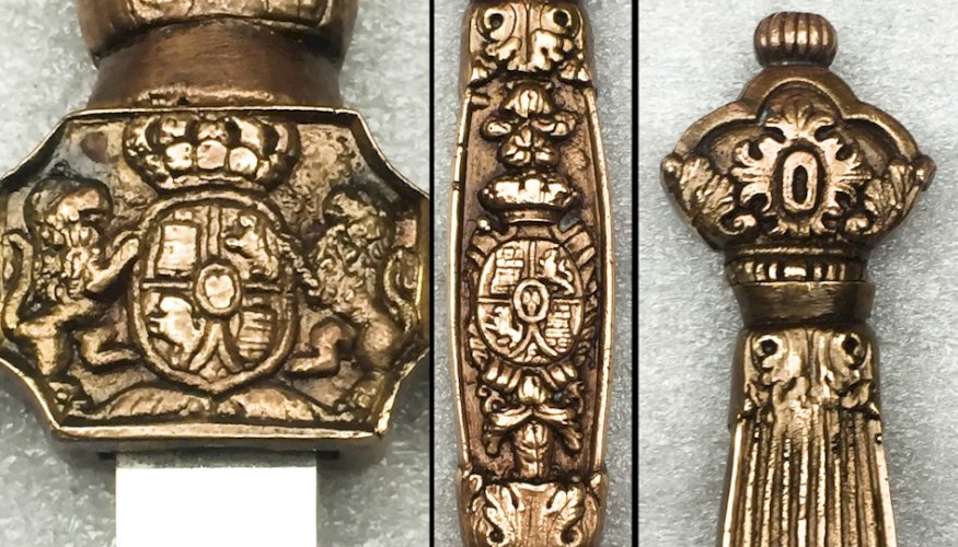 RARE & BEAU SABRE / ÉPÉE DES FRANCS-MAÇONS FOURREAU D'ORIGINE TOLEDO XX ORIGINAL