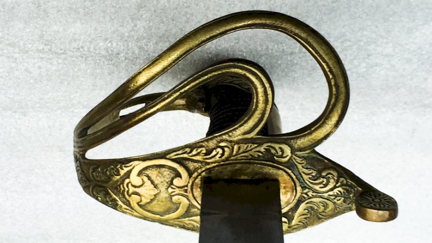 RARE & BEAU SABRE PALASH D'OFFICIER D'INFANTERIE PORTUGAIS MOD.1897 XIX ORIGINAL
