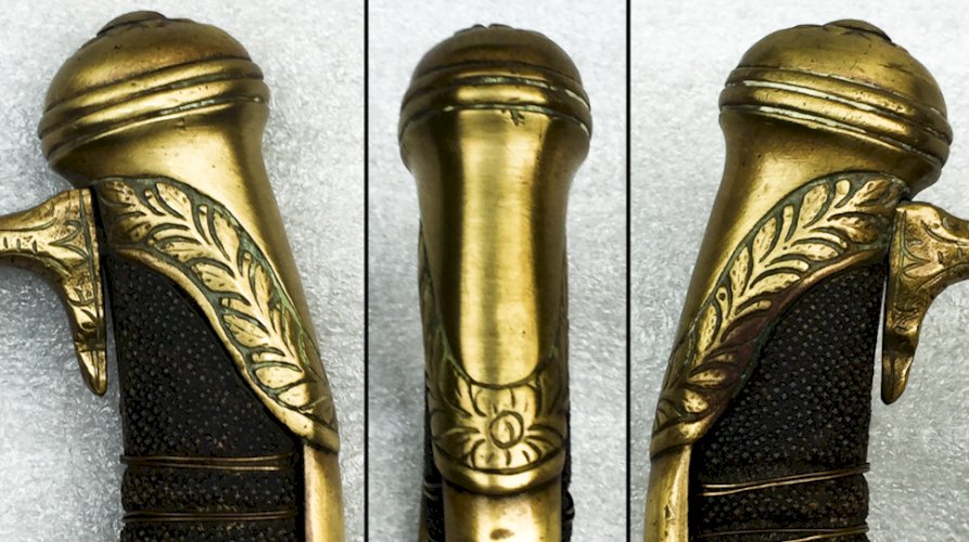 RARE & BEAU SABRE PALASH D'OFFICIER D'INFANTERIE PORTUGAIS MOD.1897 XIX ORIGINAL