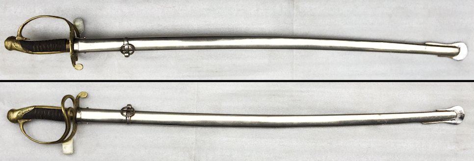 RARE & BEAU SABRE PALASH D'OFFICIER D'INFANTERIE PORTUGAIS MOD.1897 XIX ORIGINAL