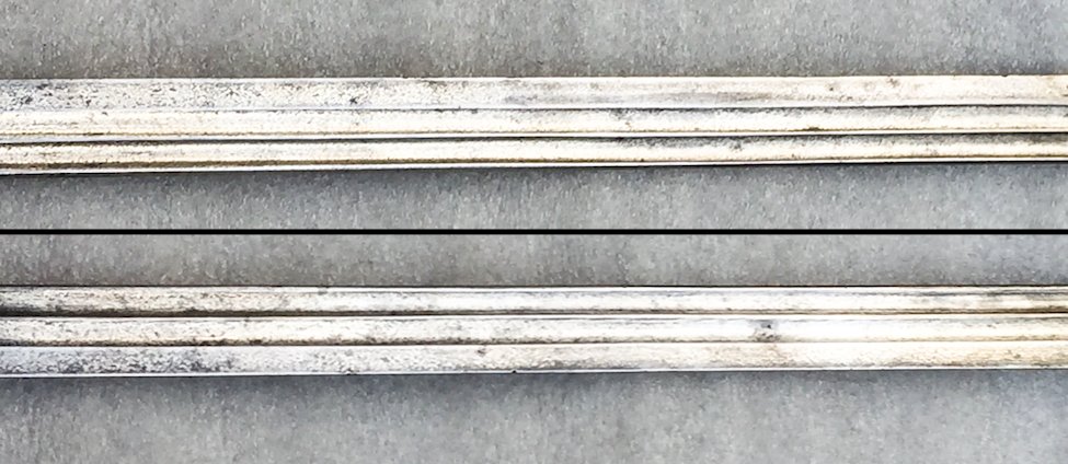 RARE & BEAU SABRE PALASH DOFFICIER PRUSSIEN LAME BRILLANTE M1889 WW1 KAISER ORIGINAL #2