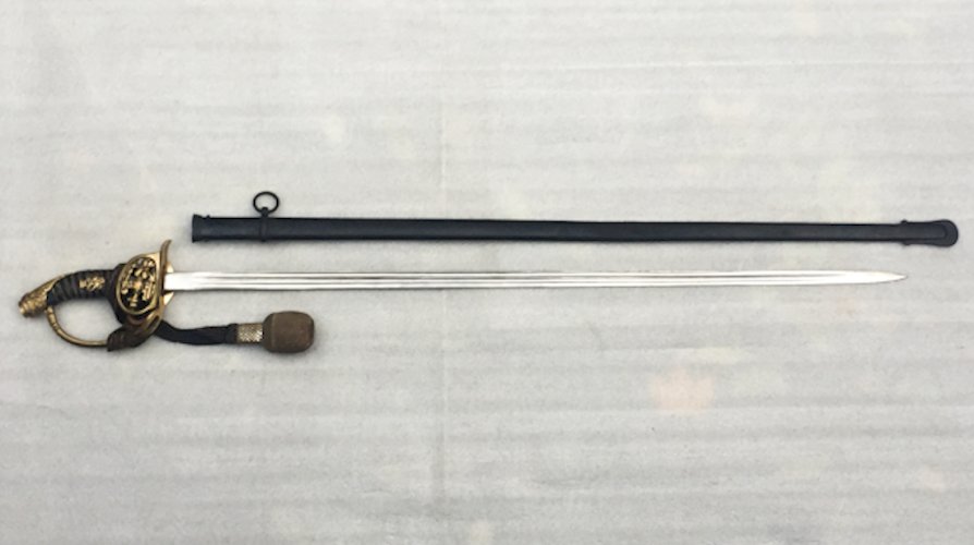 RARE & BEAU SABRE PALASH D'OFFICIER SUPÉRIEUR PRUSSIEN M1889 WW1 KAISER ORIGINAL
