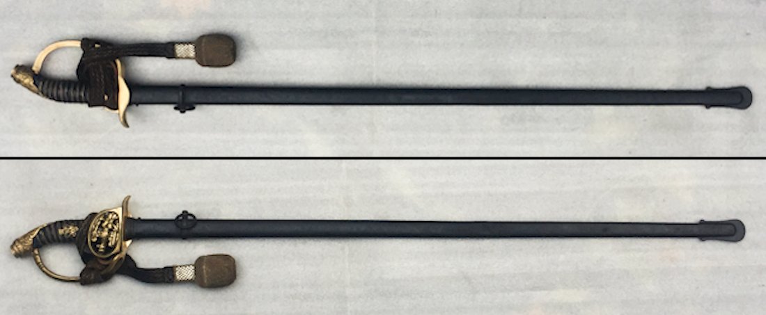 RARE & BEAU SABRE PALASH D'OFFICIER SUPÉRIEUR PRUSSIEN M1889 WW1 KAISER ORIGINAL