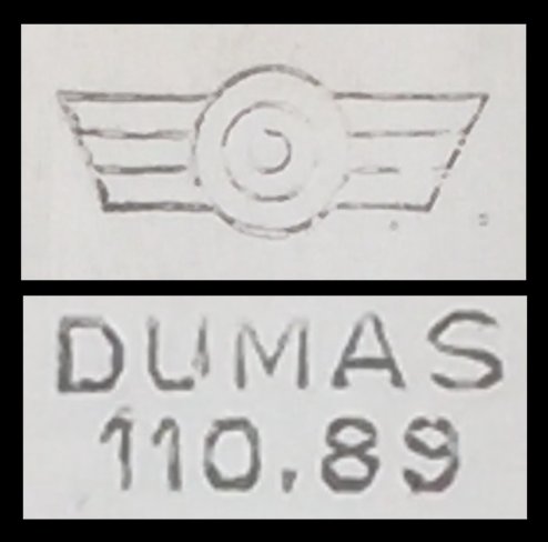 RARE & BELLE DAGUE ARMÉE DE L'AIR FRANCE - DUMAS 110.89 - ORIGINAL