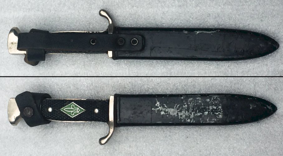RARE & BELLE DAGUE MOD HJ POSTWW2 SOLINGEN ORIGINAL