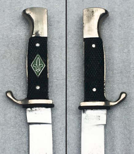 RARE & BELLE DAGUE MOD HJ POSTWW2 SOLINGEN ORIGINAL