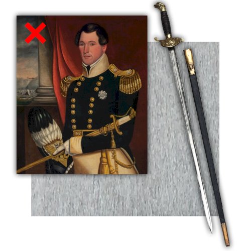 RARE & BELLE ÉPÉE USA AMÉRICAINE GUERRE DE SÉCESSION 1861-65 XIX ORIGINAL