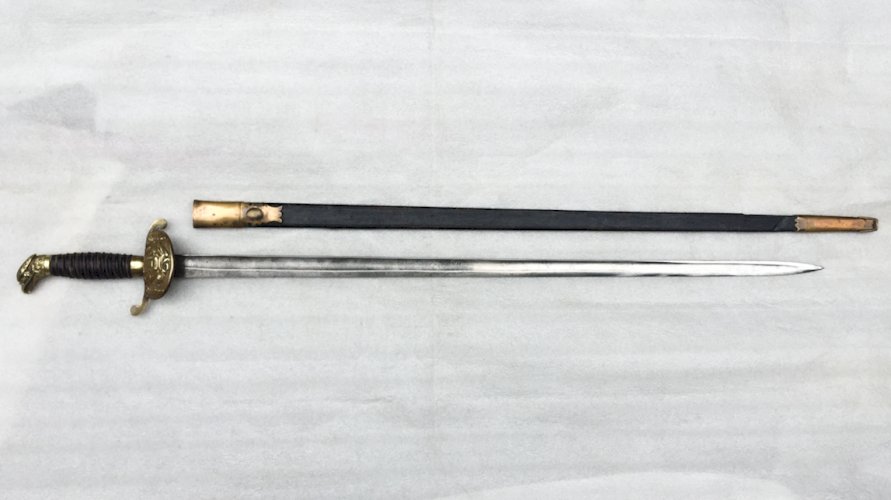 RARE & BELLE ÉPÉE USA AMÉRICAINE GUERRE DE SÉCESSION 1861-65 XIX ORIGINAL