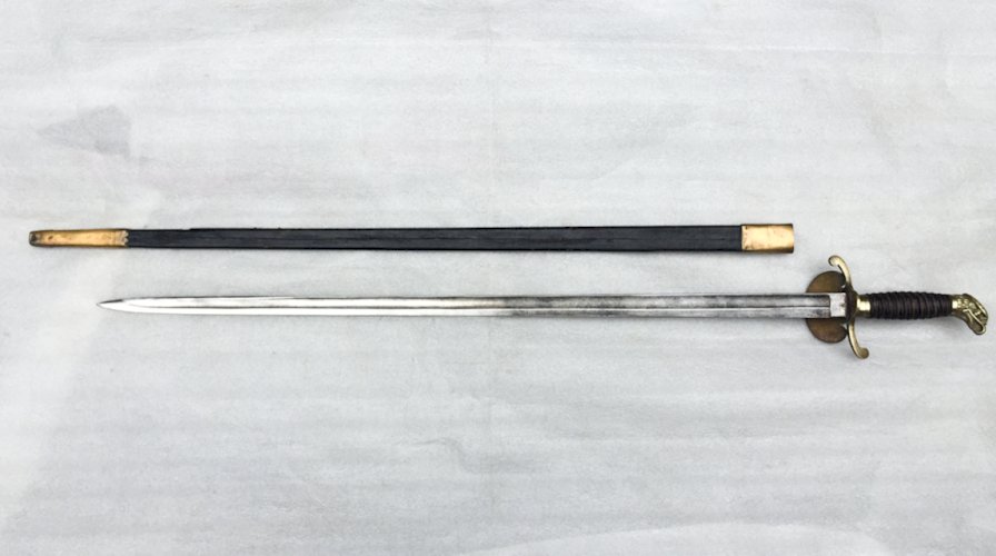 RARE & BELLE ÉPÉE USA AMÉRICAINE GUERRE DE SÉCESSION 1861-65 XIX ORIGINAL