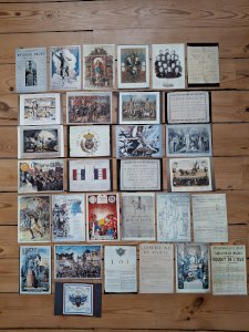 Rare collection Lot of 31 new postcards Historical old posters French Revolution