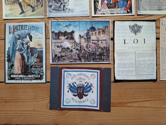 Rare collection Lot de 31 cartes postales neuves Vieilles affiches historiques Révolution française