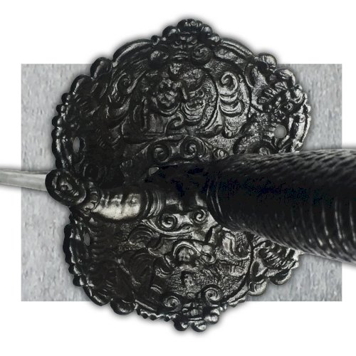 RARE DAGUE ÉPÉE COLICHEMARDE TYPE ANCIEN RÉGIME MONARCHIE VIOLLET-LE-DUC XIX ORIGINAL