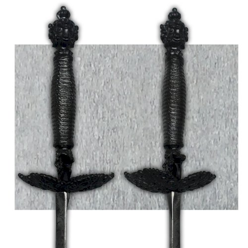 RARE DAGUE ÉPÉE COLICHEMARDE TYPE ANCIEN RÉGIME MONARCHIE VIOLLET-LE-DUC XIX ORIGINAL