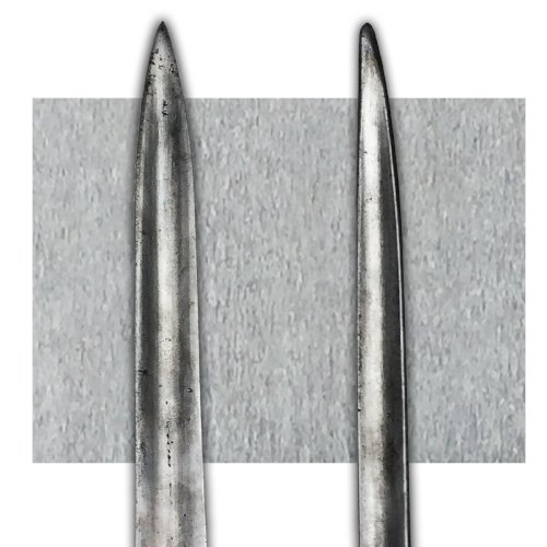 RARE DAGUE ÉPÉE COLICHEMARDE TYPE ANCIEN RÉGIME MONARCHIE VIOLLET-LE-DUC XIX ORIGINAL