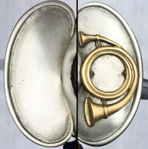 RARE ÉPÉE LAME PRÉVAL SOUS-OFFICIER RENGAGÉ DE CHASSEURS À PIED M1887 XIX ORIGINAL