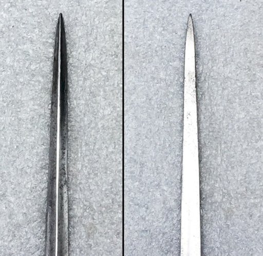 RARE ÉPÉE LAME PRÉVAL SOUS-OFFICIER RENGAGÉ DE CHASSEURS À PIED M1887 XIX ORIGINAL