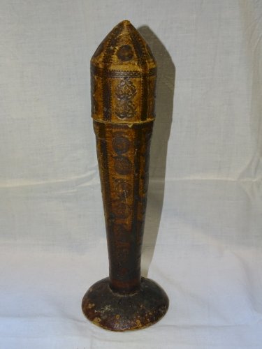 -RARE EXCEPTIONNEL ETUI A COUVERTS GEORGIEN  CARTON BOUILLI XVIIIe COLLECTION  D
