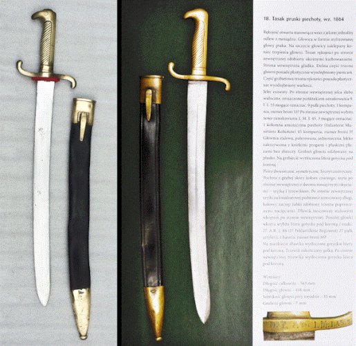 RARE GLAIVE PRUSSIEN FASCHINENMESSER A.KNECHT SOLINGEN MOD.1864 XIX ORIGINAL