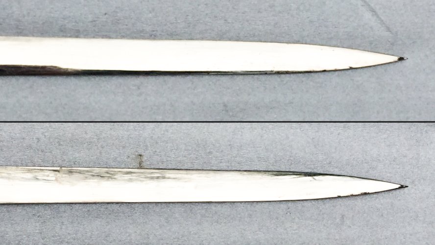 ✔RARE & LUXUEUX SABRE DOFFICIER FRANCAIS,  PETIT FILS & BAILHACHE  MONOGRAMME EN OR, XIX, ORIGINAL