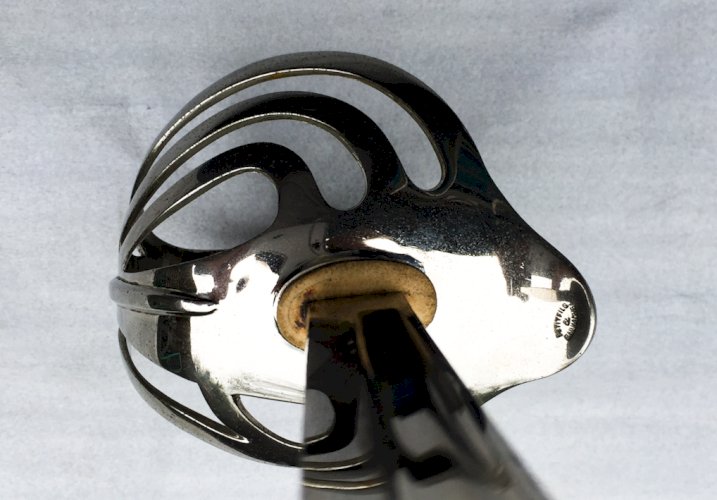 ✔RARE & LUXUEUX SABRE DOFFICIER FRANCAIS,  PETIT FILS & BAILHACHE  MONOGRAMME EN OR, XIX, ORIGINAL