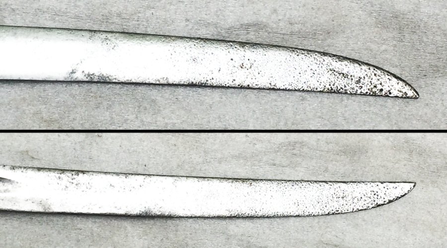 RARE & MASSIF SABRE PALASH SOUS-OFF. FRANCAIS, CAVALERIE LEGERE, JULIEN DEMERAT, XIX, ORIGINAL