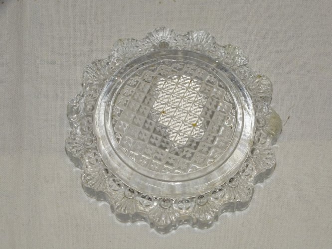 -RARE MEDAILLON BACCARAT LE CREUSOT 1er EMPIRE PROFIL A L'ANTIQUE XIXe   D