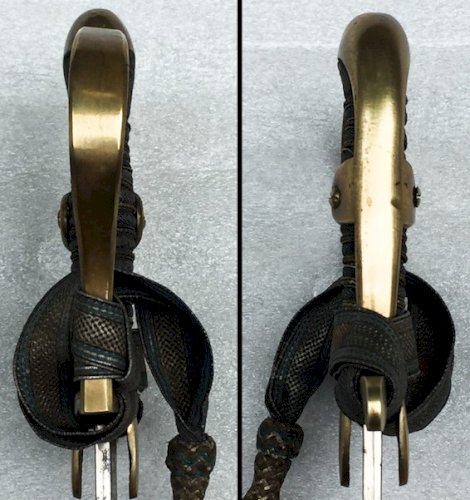 Rare Original Sabre Blucher d'Officier P.WEYERSBERG WW1