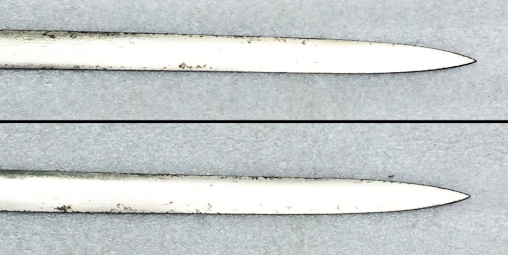 Rare Original Sabre Blucher d'Officier P.WEYERSBERG WW1