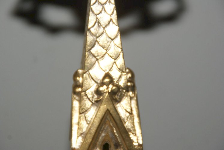 Rare paire de chandeliers en bronze XIX siècle