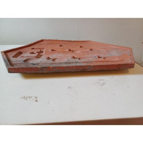 Rare Plaque en Terre cuite émaillée SNCF