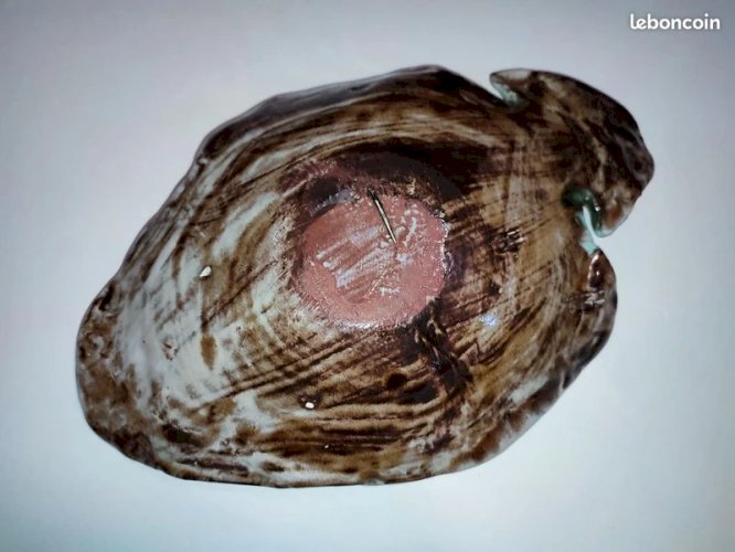 Rare plat / vide poche en forme de poisson des années 50-60 dans le gout vallauris