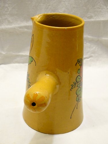 -RARE POT A LAIT PICHET CERAMIQUE ALFRED RENOLEAU AR A Couleur peu courante    D