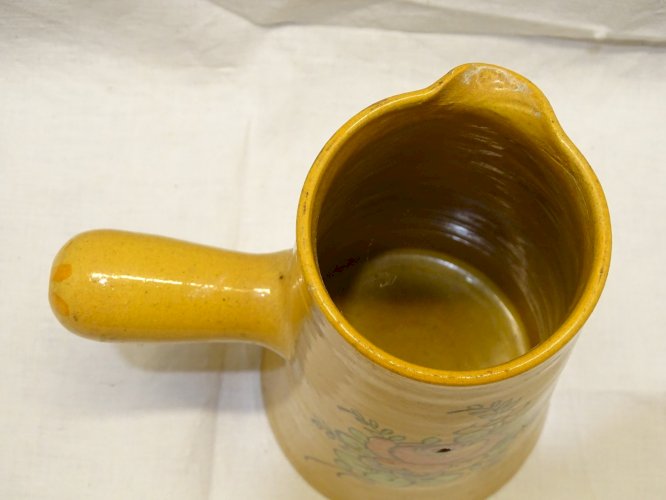 -RARE POT A LAIT PICHET CERAMIQUE ALFRED RENOLEAU AR A Couleur peu courante    D
