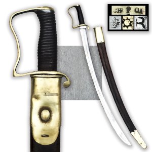 RARE BRITISH COLONIAL ENGLISH SABRE MOUNTAIN TROOP M1896 XIX ORIGINAL
