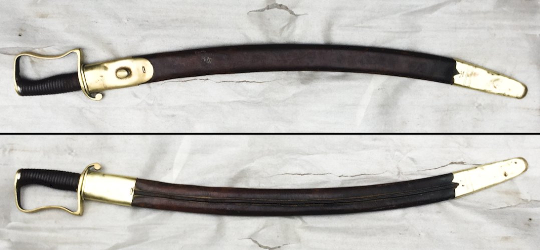 RARE SABRE ANGLAIS BRITANNIQUE COLONIAL TROUPE DES MONTAGNES M1896 XIX ORIGINAL