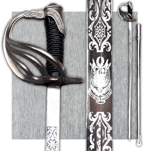 RARE SABRE AU PÉROU GARDE RÉPUBLICAINE LAME GRAVÉE XX ORIGINAL