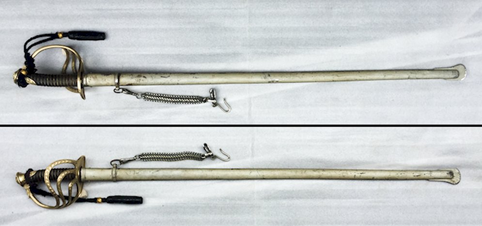 RARE SABRE BELGE  ALBERT 1ER CARL EICKHORN  OFFICIER M1889 POUR LE ROI ET LE PATRIE  ORIGINAL