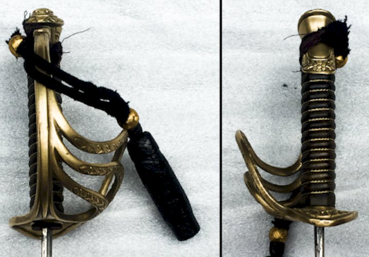 RARE SABRE BELGE  ALBERT 1ER CARL EICKHORN  OFFICIER M1889 POUR LE ROI ET LE PATRIE  ORIGINAL