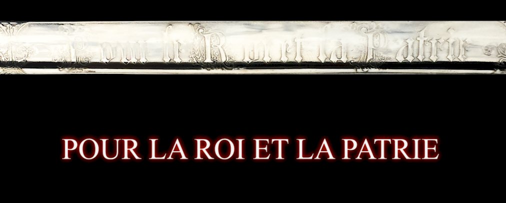 RARE SABRE BELGE D'OFFICIER M1889 '' POUR LE ROI ET LE PATRIE '' LEOPOLD III ORIGINAL