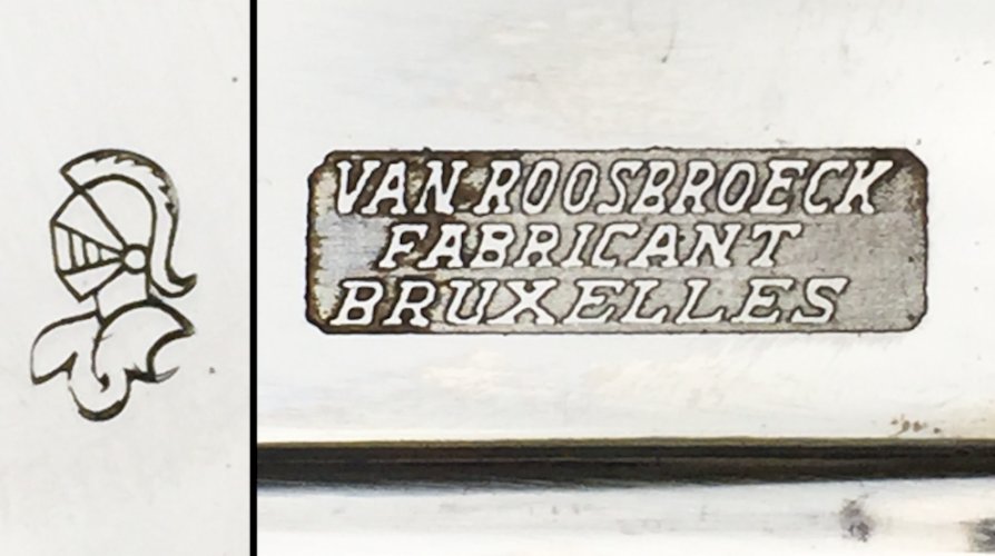 RARE SABRE BELGE '' VAN ROOSBROECK BRUXELLES '' OFFICIER M1889 POUR LE ROI ET LE PATRIE '' ORIGINAL