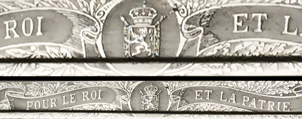 RARE SABRE BELGE '' VAN ROOSBROECK BRUXELLES '' OFFICIER M1889 POUR LE ROI ET LE PATRIE '' ORIGINAL