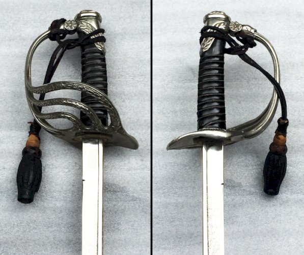 RARE : SABRE OFF. GENDARME BELGE BRUXELLES FONSON M1889 - POUR LE ROI ET LE PATRIE - ORIGINAL