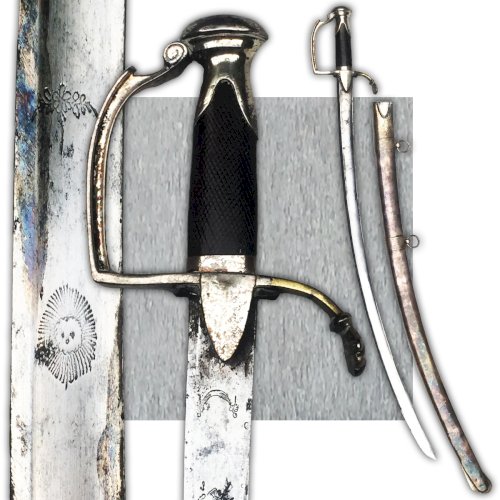 RARE SABRE OFFICIER 1ER EMPIRE GARDE D'HONNEUR NAPOLEON XIX ORIGINAL