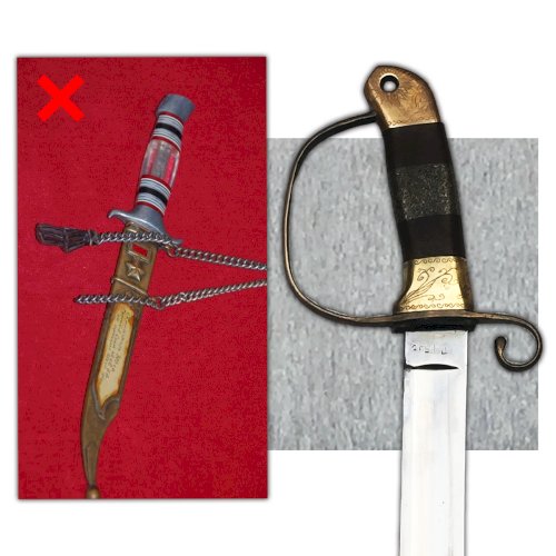 RARE SABRE RUSSE '' SHASHKA '' TROPHÉE - RÉCOMPENSE MOD.1927 ZLATOUST WW2 ORIGINAL