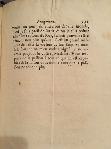 Rare SAINT-EVREMOND (OU SAINT-EVREMONT) Oeuvres meslées Relié 1689 Barbin 1689