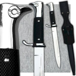 ✔RARE & SUBLIME DAGUE/BAIONETTE ALLEMANDE/PRUSSIENNE TYPE OFFICIER, TRES BELLE, DECO #13