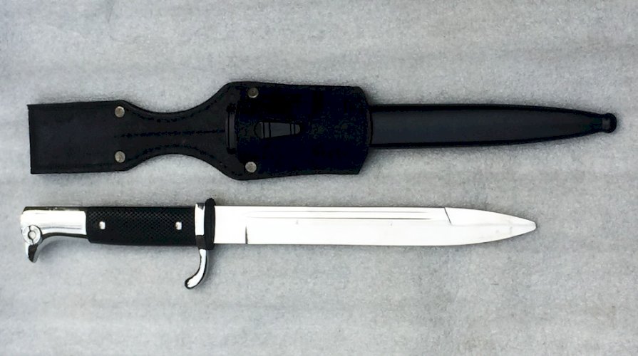 ✔RARE & SUBLIME DAGUE/BAIONETTE ALLEMANDE/PRUSSIENNE TYPE OFFICIER, TRES BELLE, DECO #13