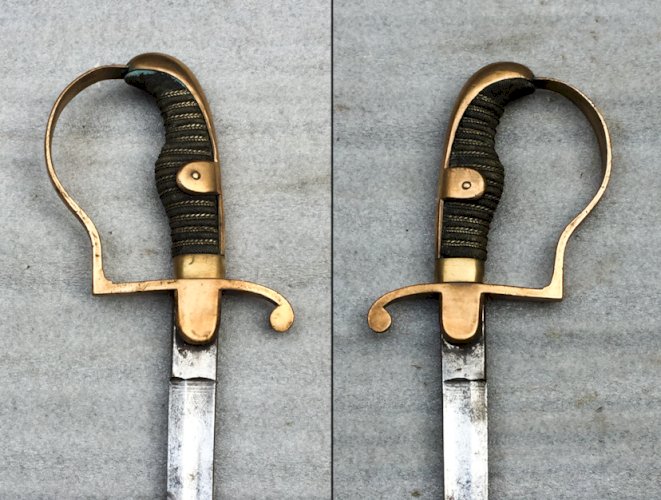 RARE & SUBLIME SABRE ALLEMAND DIT A LA BLUCHER LAME GRAVÉE WW1 ORIGINAL