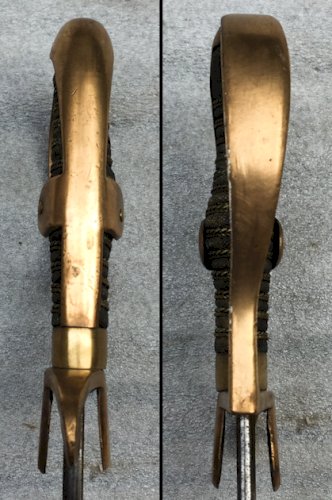 RARE & SUBLIME SABRE ALLEMAND DIT A LA BLUCHER LAME GRAVÉE WW1 ORIGINAL