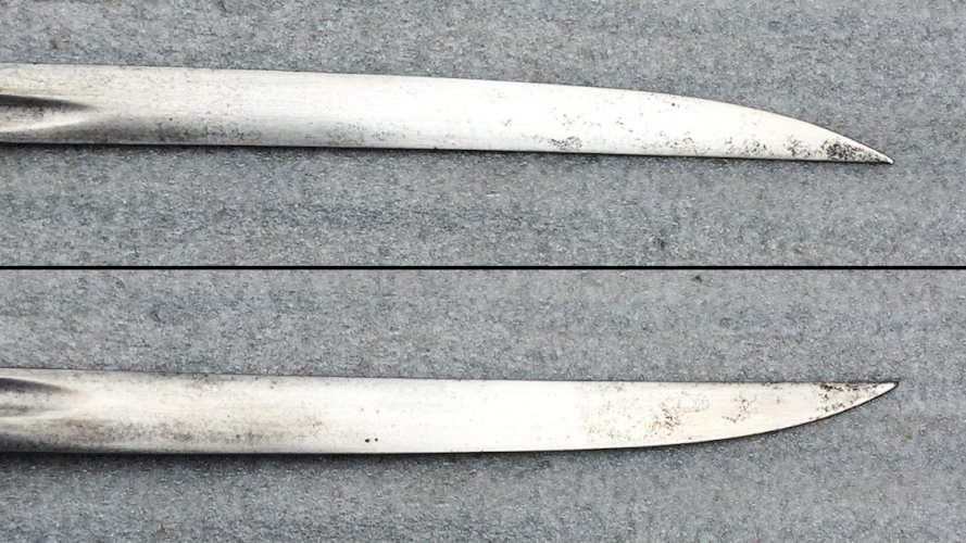 RARE & SUBLIME SABRE ALLEMAND DIT A LA BLUCHER LAME GRAVÉE WW1 ORIGINAL